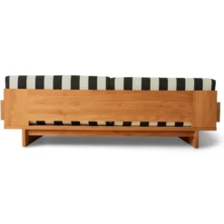 Tuinbank teak straciatella