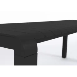 Tuin bank vondel 129,5x45 zwart