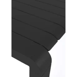Tuin bank vondel 129,5x45 zwart