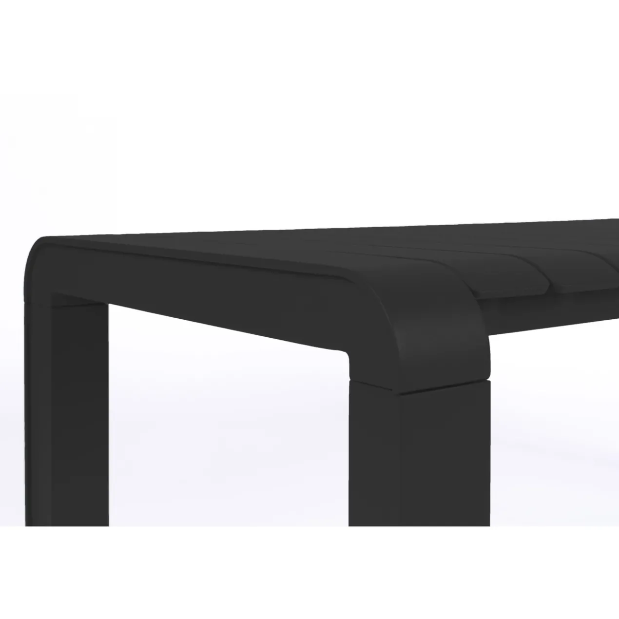 Tuin bank vondel 129,5x45 zwart