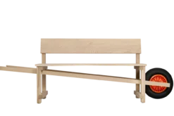 Tuinbank Wheelbench