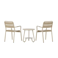 Tuin bistroset Caro Beige