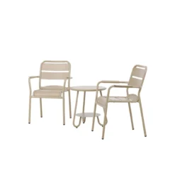 Tuin bistroset Caro Beige