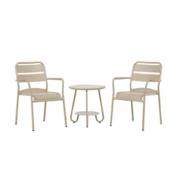 Tuin bistroset Caro Beige