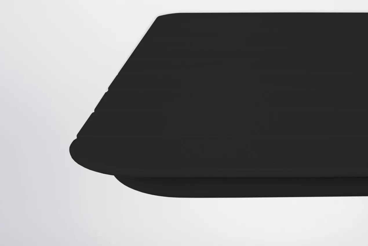Tuin bistro tafel vondel 71x71 zwart