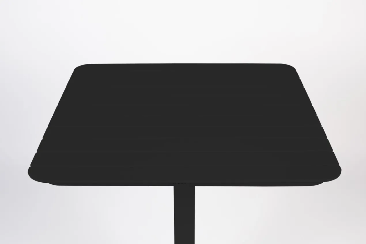 Tuin bistro tafel vondel 71x71 zwart