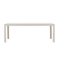 Tuin eettafel Joas Beige - 205 x 90 cm