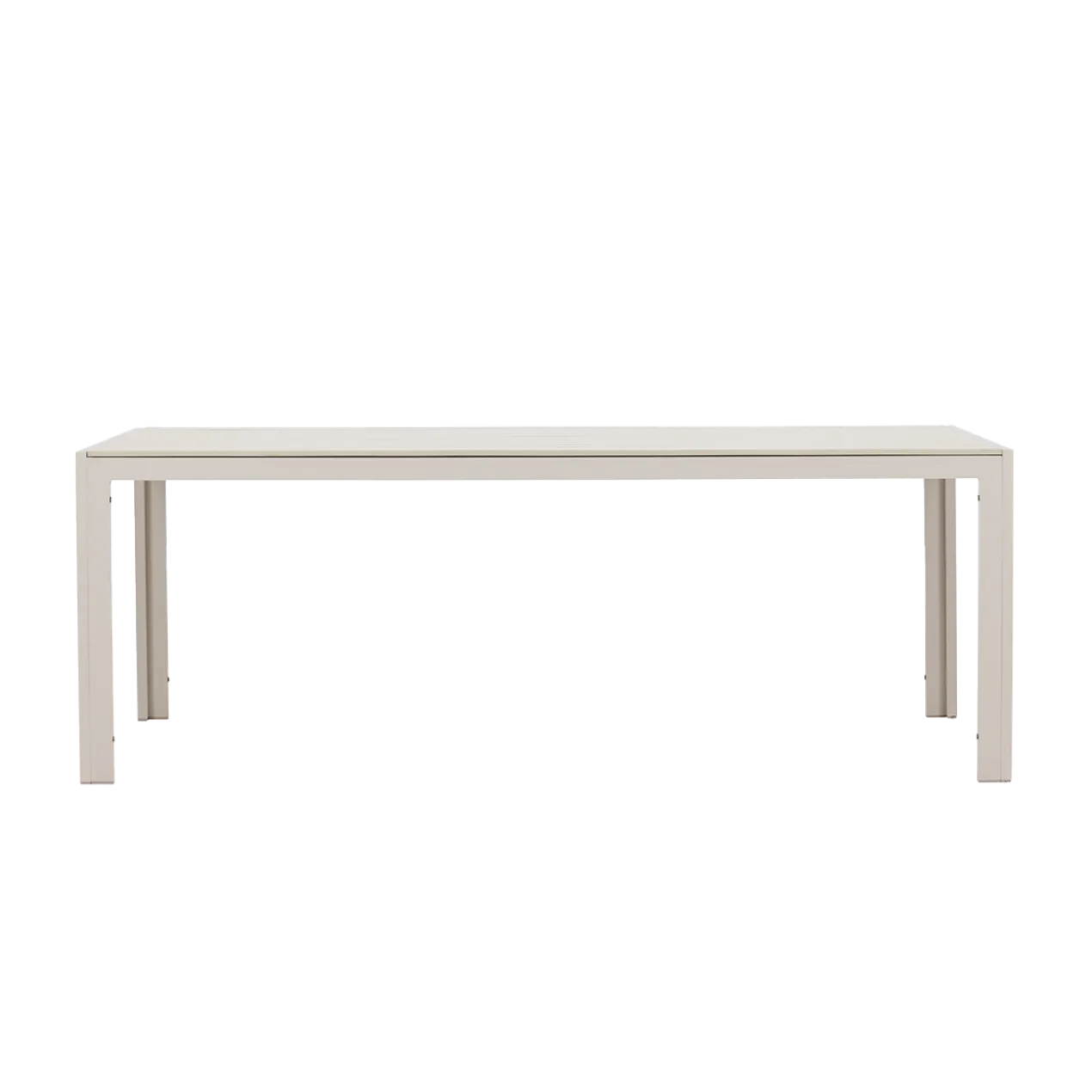 Tuin eettafel Joas Beige - 205 x 90 cm