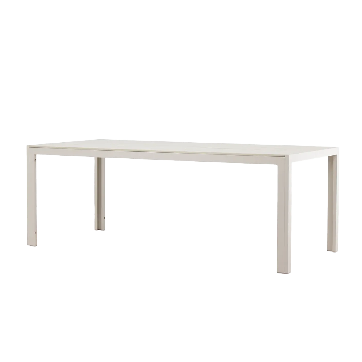 Tuin eettafel Joas Beige - 205 x 90 cm