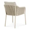 Tuinstoel Capitan met armleuning sand/koord