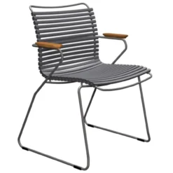 Tuinstoel Click dining chair grijs