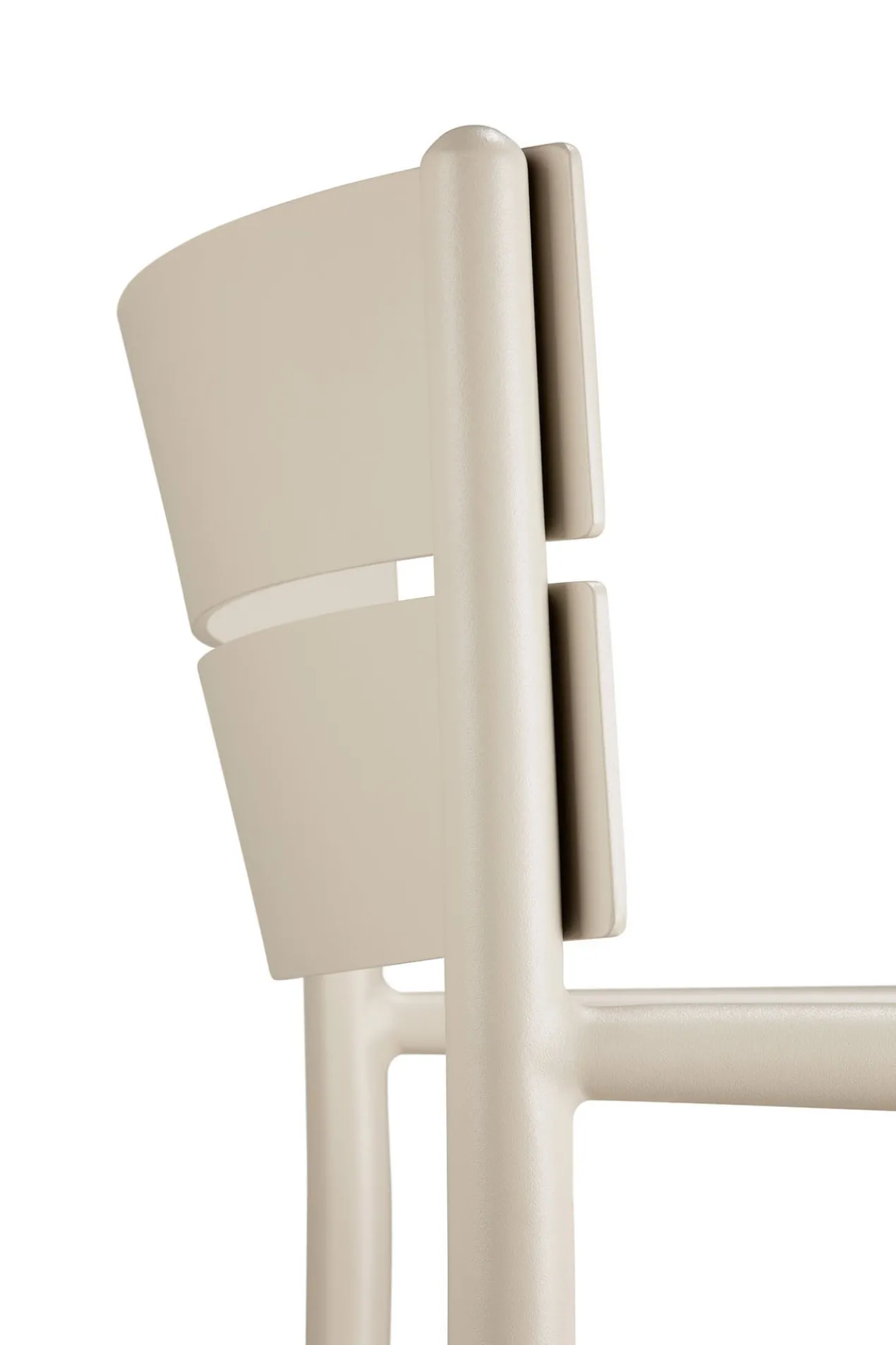 Tuinstoel Elin sand/koord met armleuning