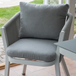 Tuinstoel Elly - set van 2 Grijs