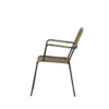 Tuinstoel Jana aluminium Naturel