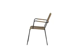 Tuinstoel Jana aluminium Naturel