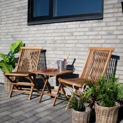 Tuinstoel Jildou naturel Naturel