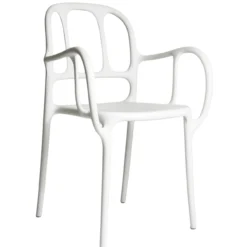 Tuinstoel Mila white