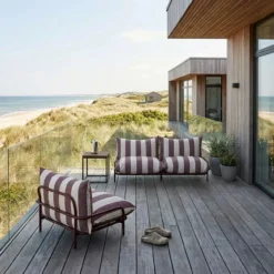Tuinstoel Mollis lounge chair renesse chestnut