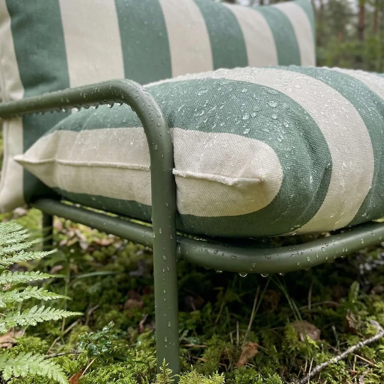 Tuinstoel Mollis lounge chair renesse olive