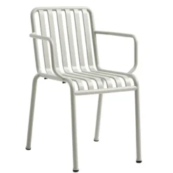 Tuinstoel Palissade met armleuning sky grey