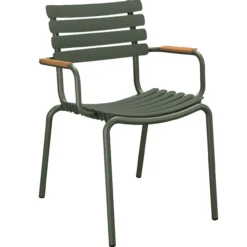 Tuinstoel Reclips groen bamboe