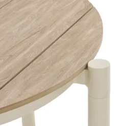 Tuintafel Aliana zand Ø90 cm