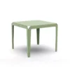 Tuintafel Bended 90x90 pale green