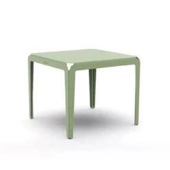Tuintafel Bended 90x90 pale green