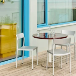 Tuintafel Ceramic Table Ø70 cm bordeaux