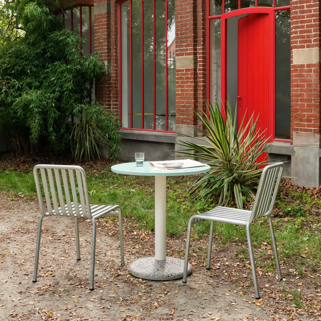 Tuintafel Ceramic Table Ø70 cm mint