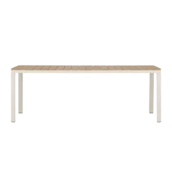 Tuintafel Ingo polywood 210x90 cm beige