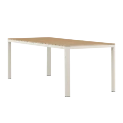 Tuintafel Ingo polywood 210x90 cm beige