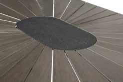 Tuintafel Liam polywood Liam ovalen tuintafel polywood - 195 x 103 cm