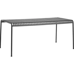 Tuintafel Palissade 170x90 antracite