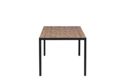 Tuintafel polywood Aaron - 205 x 90 cm Bruin