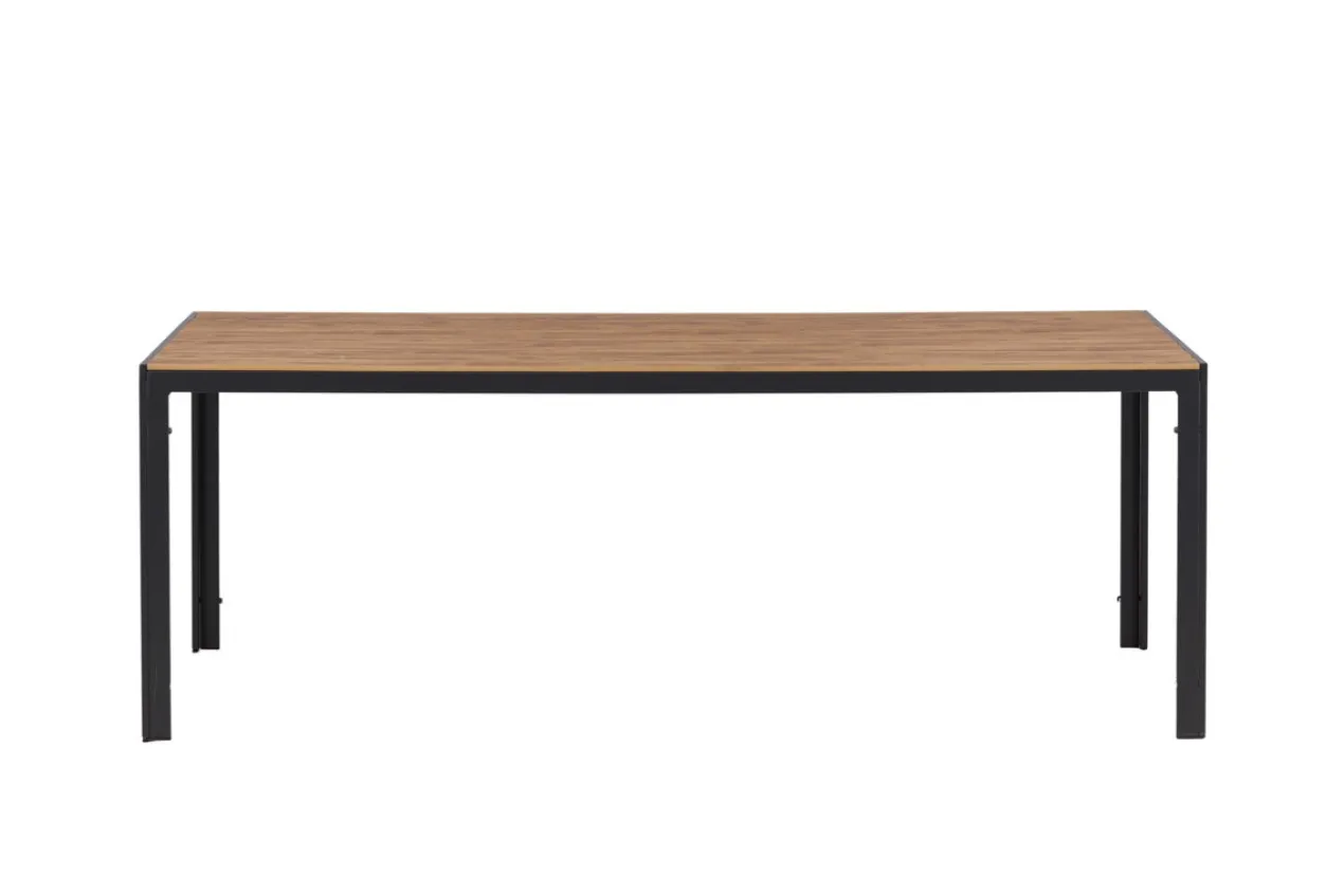 Tuintafel polywood Aaron - 205 x 90 cm Bruin
