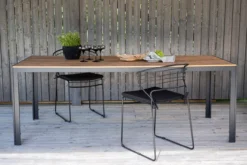 Tuintafel polywood Aaron - 205 x 90 cm Beige