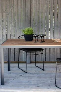 Tuintafel polywood Aaron - 205 x 90 cm Beige
