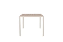 Tuintafel polywood Aaron - 205 x 90 cm Beige