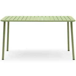 Tuintafel Ruben pistache 140x70x75