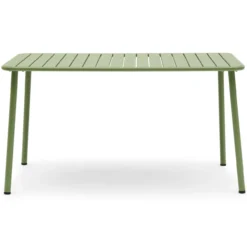 Tuintafel Ruben warm green 140x70 cm