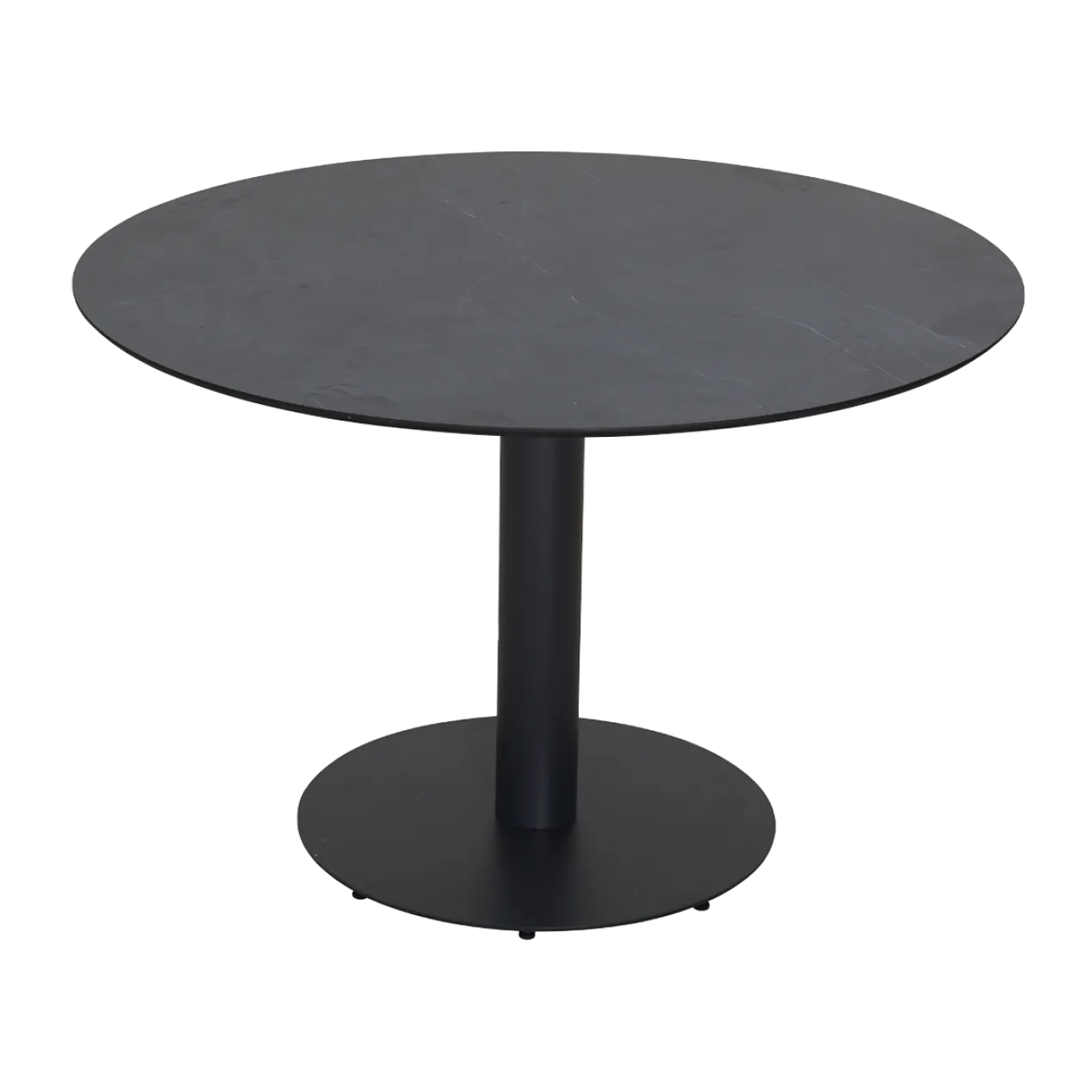 Tuintafel Sieb zwart Ø110 cm