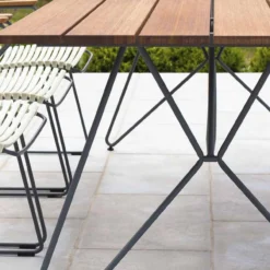 Tuintafel Sketch bamboe 160x89 cm