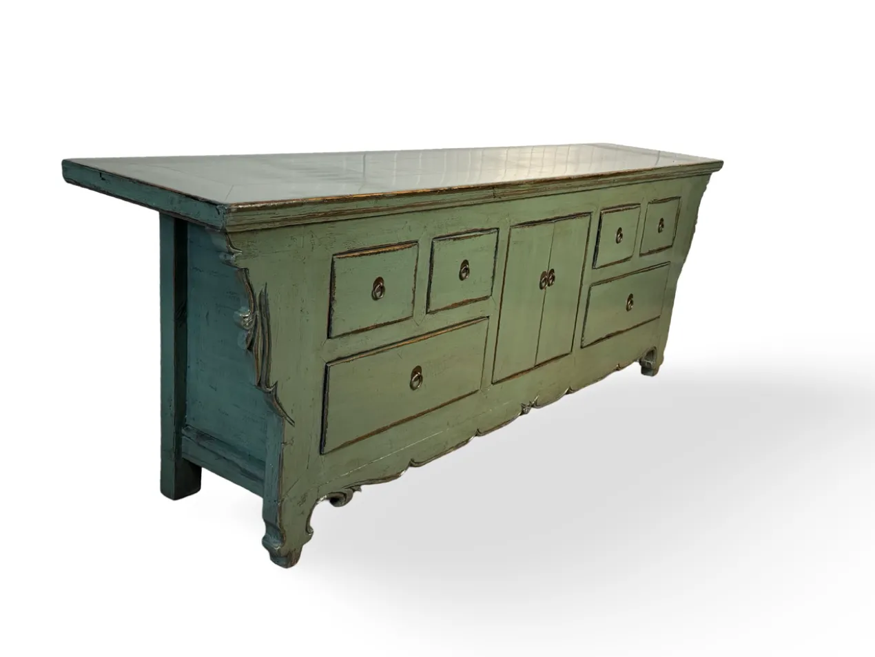 TV dressoir 2 deur 6 lades uniek TV dressoir 2 deur 6 la uniek