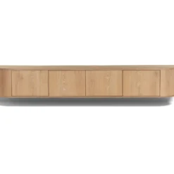 Tv-meubel Arlo zwevend naturel 220 cm