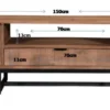 Tv meubel Dez 150 cm