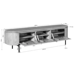 Tv meubel Houdini Witzand 160 cm