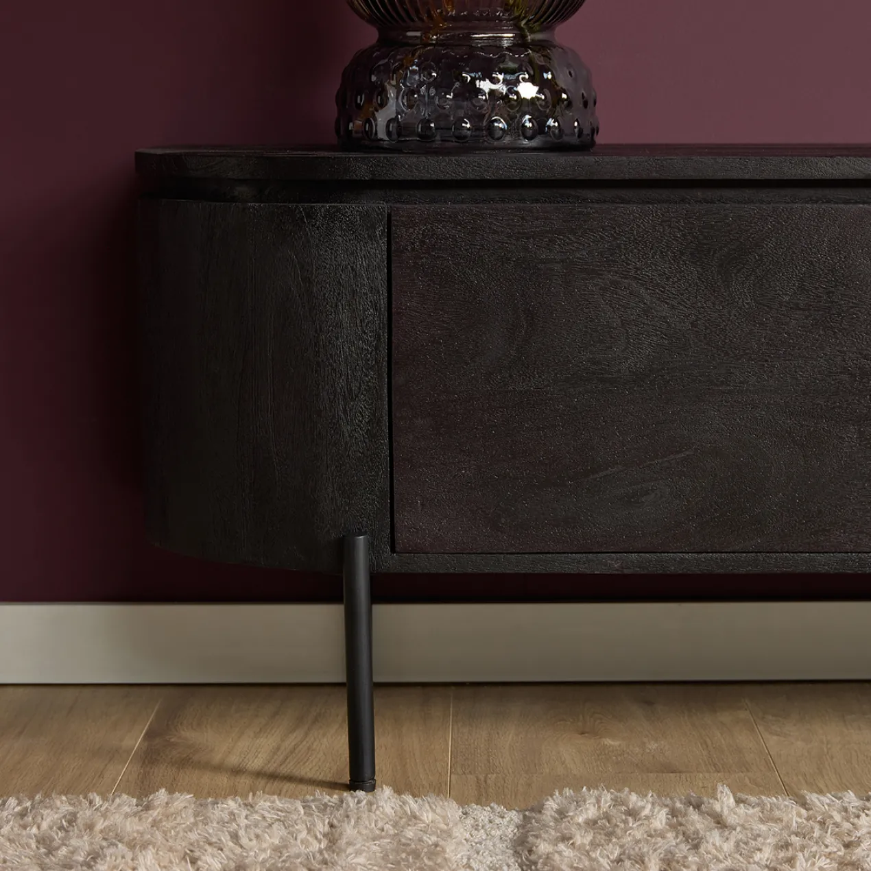 Tv meubel Houdini Zwart 240 cm