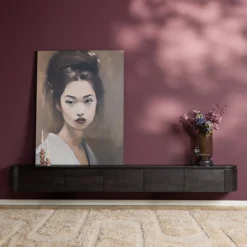 Tv meubel Houdini Zwart 280 cm