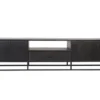 TV Meubel Long Beach Zwart 210cm